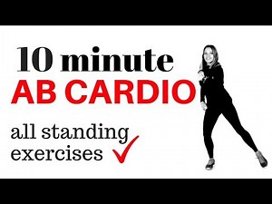 10 MINUTE AB WORKOUT AT HOME - LOSE INCHES FROM YOUR WAIST- TUMMY WORKOUT & CARDIO HIIT - START NOW