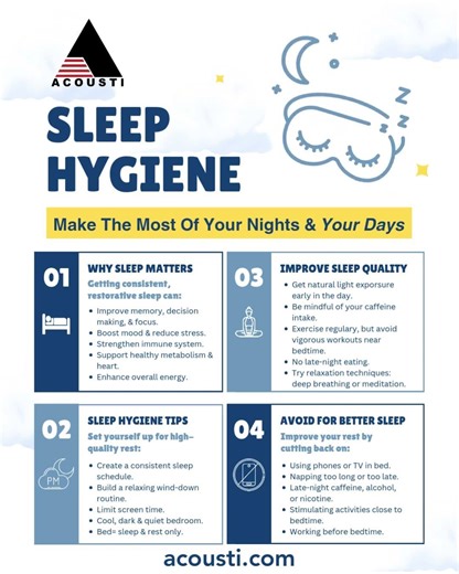 Make the most of your nights & your days: Sleep Hygiene