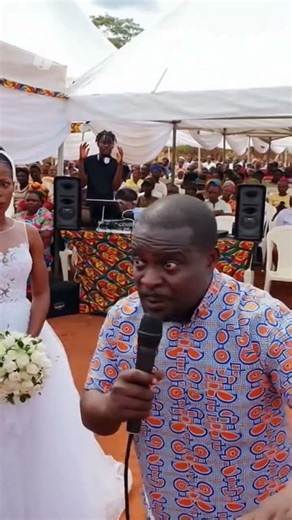 Uncle Steals Mic at Wedding & Starts FULL SERMON! 😂🙏 Bride & Groom SHOCKED!