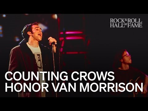 Counting Crows "Caravan" Live Van Morrison Tribute | Rock Hall 1993 Induction