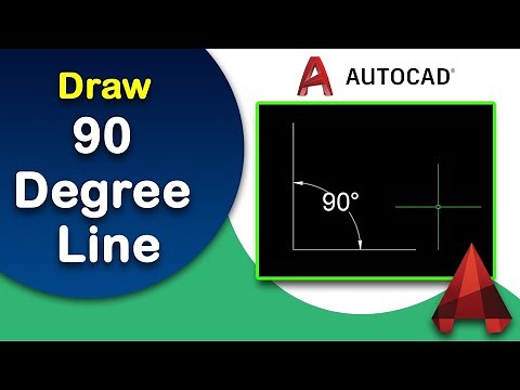 How to draw 90 degree line to another line in AutoCAD