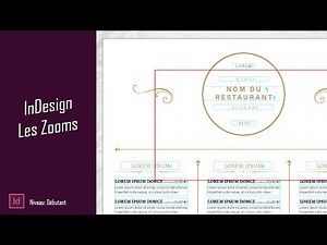 Les zooms dans InDesign CC