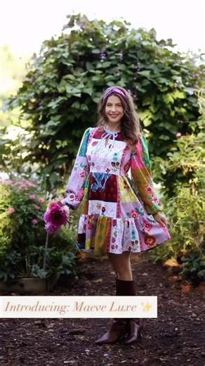 Violette Field Threads | PDF Sewing Patterns | ✨ Meet Maeve Luxe ✨ All the classic Maeve details you love—plus even more sweetness + versatility! 💕 With multiple bodice lengths... | Instagram