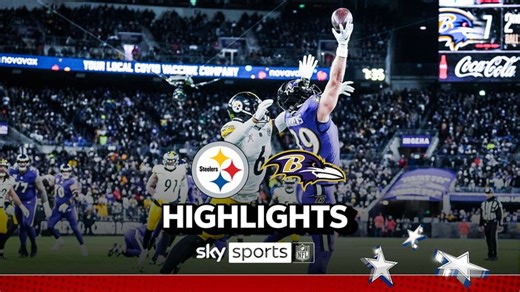 NFL results and highlights: Lamar Jackson leads Baltimore Ravens to playoff-clinching win over Pittsburgh Steelers