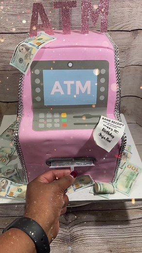 Delicious ATM Cake from Claris Cakes