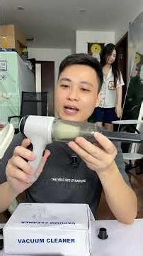 Máy hút bụi cầm tay mini Tamashio - không dây đa năng, Hút bụi ô tô, lông thú cưng #mayhutbuimini