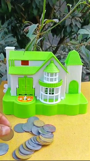 🎊 SMOOTH COIN DROP SOUNDS 🔊 | MINI BANK ASMR MAGIC, #satisfying #funny #trending #shorts #viral