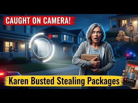 Karen Stole My Packages for Months—Hidden Camera Footage Went Viral