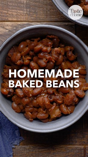 8.2K views · 42 reactions | Our homemade baked beans is everything you want as a side dish! Full recipe here: bit.ly/47QUjfc | Taste of Home | Facebook
