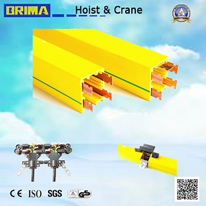 [Hot Item] Crane Conductor System Enclosed Power Rail Trolley Bus Bar Conductor Bar
