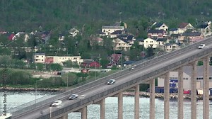 Brücke in Norwegen in Tromsö