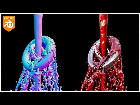Quick fluid simulation | Blender tutorial for Beginners