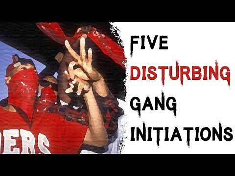 TOP 5 SHOCKINGLY DISTURBING GANG INITIATIONS (Creepy Countdown)