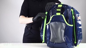 Statpacks G3+ QuickLook AED Red, AED Backpack, Medic Bag for EMS, Police, Firefighters