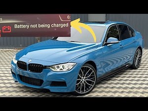 “Battery not being charged” warning in BMW vehicles