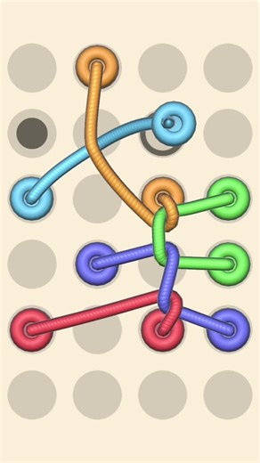 Tangled Line 3D Level 6 😬 #gaming