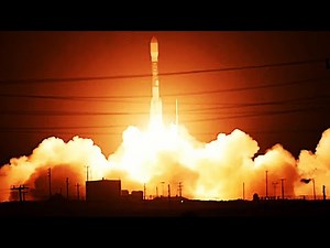 10, 9, 8, 7, 6, 5, 4, 3, 2, 1, Space Rocket Launch (Delta II Rocket Carrying A Space Laser)