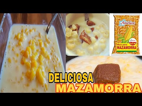 MAZAMORRA | Como Preparar Deliciosa Mazamorra Colombiana