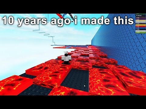 playing a roblox game i made 10 years ago