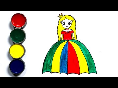 How to draw a cute Doll | Easy drawing for kids