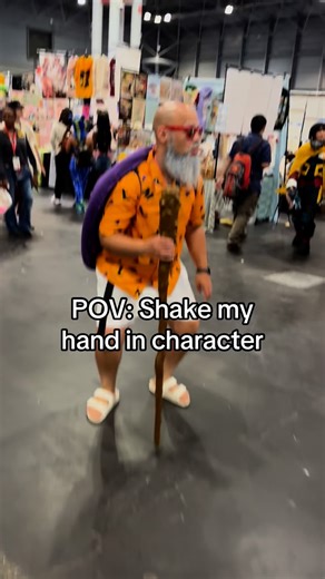 24K views · 5.9K reactions | Shake my hand in character - ANIME STYLE #anime #cosplay #animeconvention #animememes #shakemyhandincharacter | Wholewheatpete | Facebook