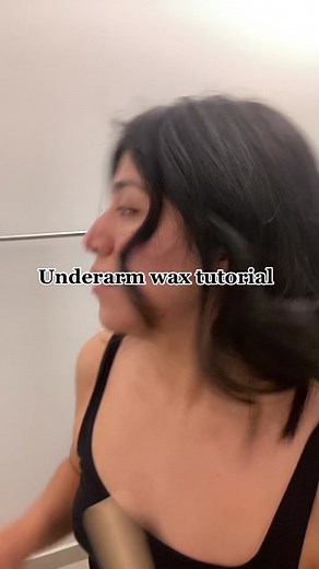 Start waxing yourself like a pro! #waxtutorial #underarm #underarmwax #skincare #selfcare #diditmyself #EasyWithAdobeExpress
