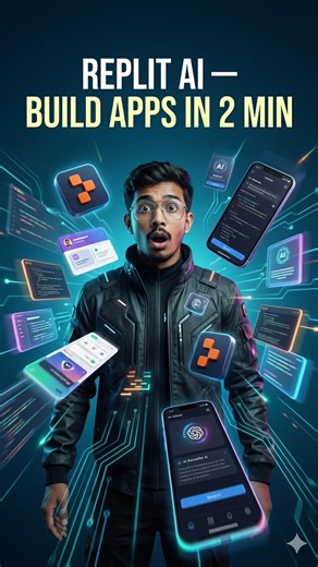 Mohammadfarhan shaikh 🔥| Ai+tech+trick | unboxing on Instagram: "Building an app isn’t a big deal anymore — just describe your idea, and Replit inside ChatGPT turns it into a real, working app in seconds. 🚀💻 #Replit #ChatGPT #AIApps #NoCode #BuildFaster Type. Iterate. Preview. Launch. No hassle — just creation. ⚡ #AppDevelopment #AIAgent #ProductivityTools #CreatorTech From idea to live app — all inside one chat. 🔥 #StartupTools #BuildInPublic #Makers #innovations #drtech"