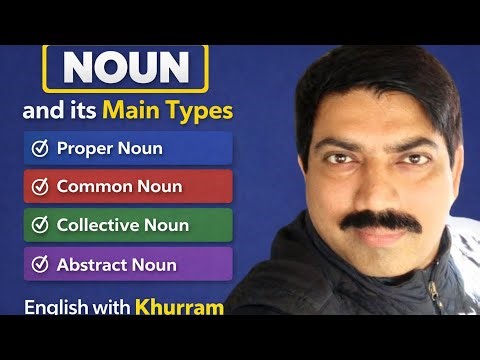 Noun and its Main Types