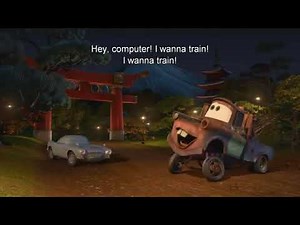 Cars 2 (2011) Bonus Features: Spy Training: Tokyo