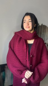 🥀🤍 #crochet #cardigan #handmade #outfits #crochetlove | Crochet by Nina