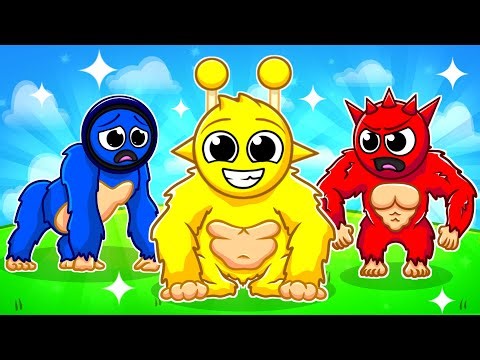 THE SPRUNKIS TURNED INTO GORILLAS!