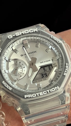 Catch the eye this autumn with a statement piece for your wrist. GA-2100BM is trendy, translucent and timeless. Shop now: https://www.casio.com/uk/watches/gshock/product.GA-2100BM-7A8/ #gshock #watchesofinstagram #gshockwatch #watchstyle | CASIO G-SHOCK