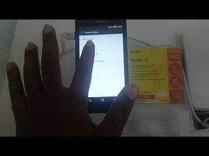 Sony Xperia C Compass Sensor test