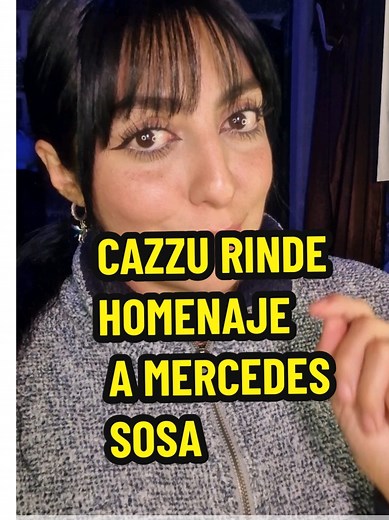 Cazzu Rinde Homenaje a Mercedes Sosa en el Teatro Colón