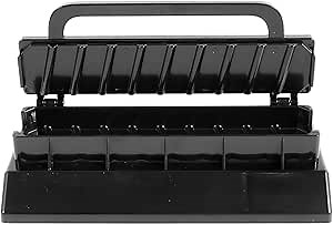 Kebab Maker Professional Plastic Kebab Maker Press Non Stick Manual Kebab Mould Barbecue Skewer User Kebab Maker Machine for Turkish Kebab Outdoor BBQ Camping Picnics(Black)