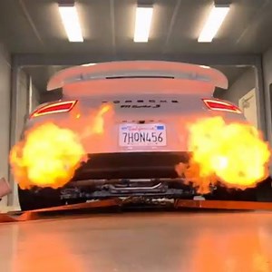 Sam Ahdoot Our Boost Logic Porsche 991 Turbo Formula Series Titanium Exhaust putting on a show for the eyes and the ears! http://www.boostlogic.com/parts/porsche-parts/991-turbo/exhaust-components/boost-logic-formula-series-titanium-exhaust-991-porsche-turbo-polished-part-04030901.html | Boost Logic