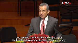 Chinese Foreign Minister Wang Yi said on Wednesday at a New Year reception that China has shouldered the responsibility as a major country, working hard to contribute to world peace and stability. Wang, who is also a member of the Political Bureau of the Communist Party of China Central Committee, hosted the reception for foreign diplomats and representatives of relevant Chinese government departments in Beijing. https://www.cctvplus.com/news/20240201/8361946.shtml#!language=1 | CCTV