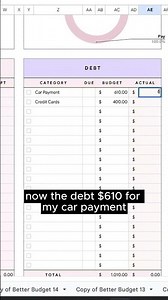 Comment “Budget” and I’ll send you the budget tracker I use💝📈