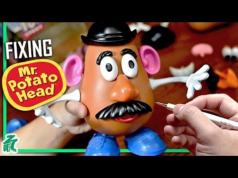 I Made Toy Story Mr Potato Head In REAL LIFE | 3D Sculpted 3D Print Custom Collection Formlabs 3