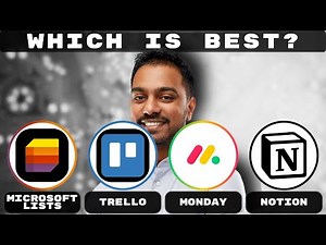 Microsoft Lists vs Trello vs Monday vs Notion | Best Project Management Tool in 2025?