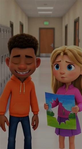 "The Torn Homework"#youtubeshorts #cartoon #kidsstories #tiktok