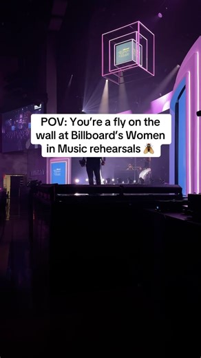 A quick look behind the curtain at #BBWomenInMusic rehearsals 👀 Who are you most excited to see tonight? Tune in at 7 p.m. PT only on VIZIO’s free streaming service, WatchFree . @watchfreeplus is available on VIZIO Smart TVs or mobile devices via the @vizio app. | Billboard