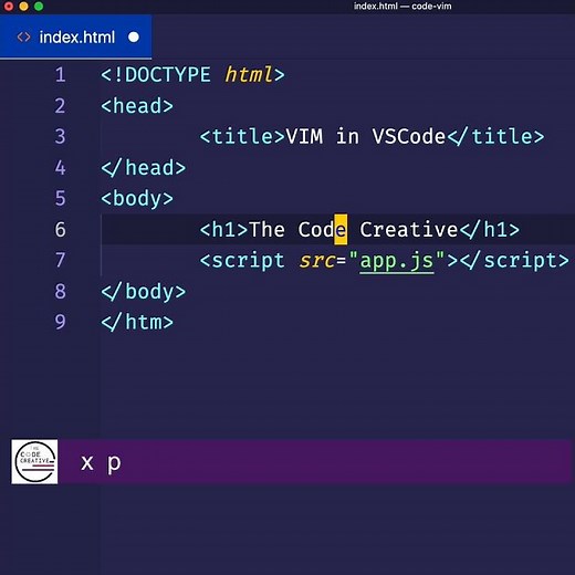 Using VIM with VSCode | 3 Tips! #shorts