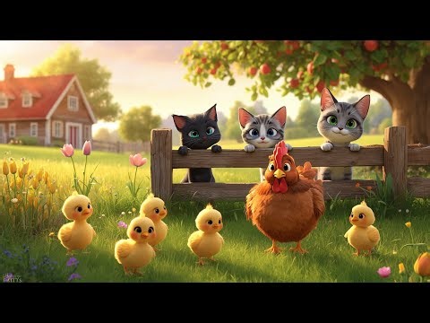 Little Chicks and the Curious Cats