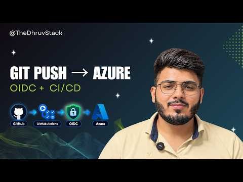 One Git Push → Azure Deployment | GitHub Actions + OIDC