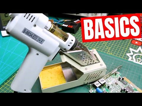 Desoldering Gun Basics in ONE Minute