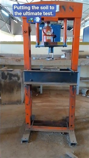 STATIC CBR COMPRESSION MACHINE#engineering#civilengineering #experiment #geotechnicalengineering