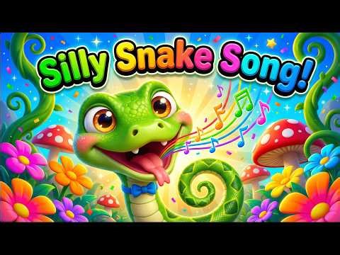 🐍 Silly Snake Song 😜 | Funny Snake Dance for Kids | Nursery Rhymes & Kids Songs | Dida Tots Rhymes