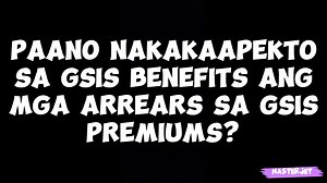 AFFECTED? #masterjet #gsis #retirement #benefits | MasterJet