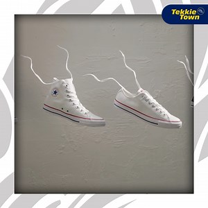 5.9K views · 68 reactions | The iconic Converse profile in a high top with the unmistakable ankle patch logo. Canvas upper for lightweight, flexible comfort; vulcanized rubber sole for durability - classic style. Get the Converse Hi for R849.95 and the Lo for R749.95 now at a Tekkie Town near you, OR shop online here: https://bit.ly/3pi6Mm6 #Converse #TekkieTown | Tekkie Town | Facebook